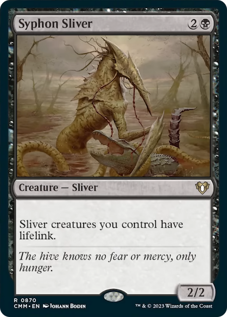 Syphon Sliver [Commander Masters] | The Clever Kobold