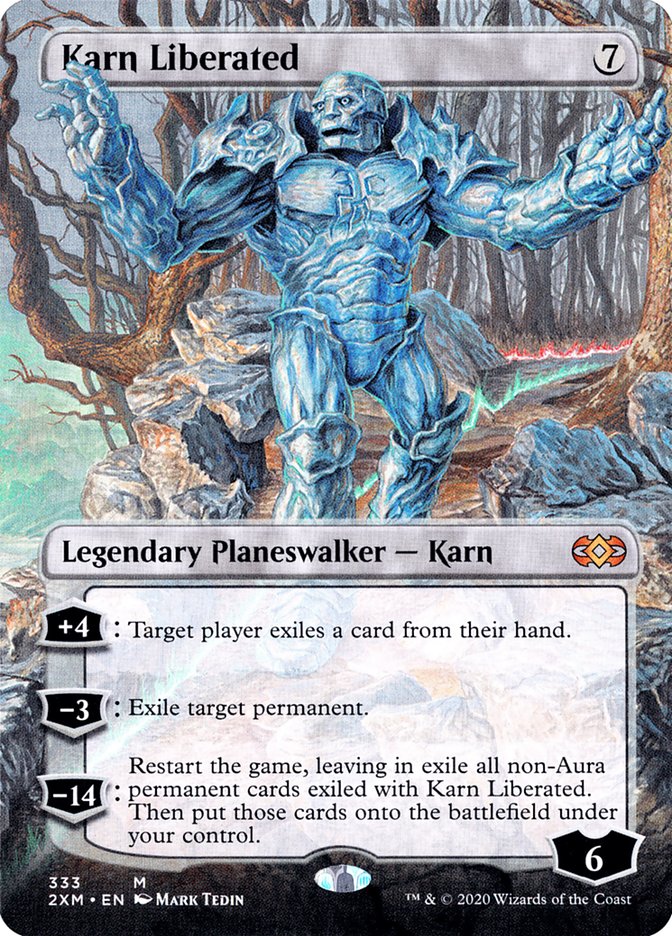 Karn Liberated (Toppers) [Double Masters] | The Clever Kobold