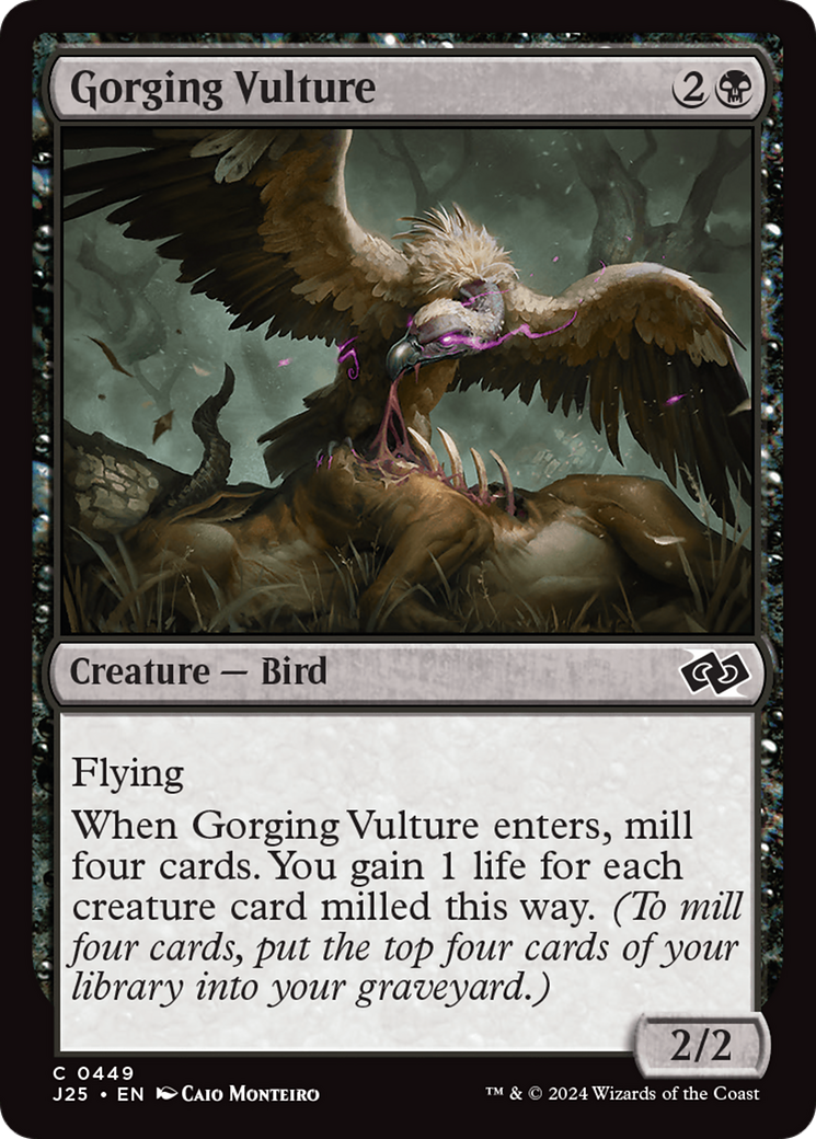 Gorging Vulture [Foundations Jumpstart] | The Clever Kobold