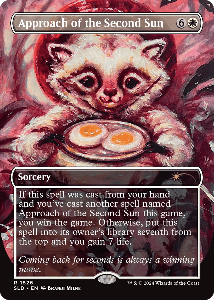 Approach of the Second Sun (Rainbow Foil) [Secret Lair Drop Series] | The Clever Kobold