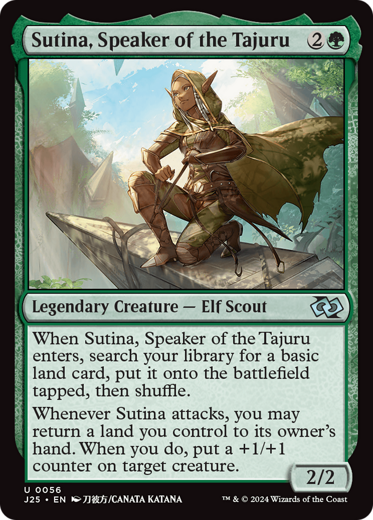 Sutina, Speaker of the Tajuru (Anime) [Foundations Jumpstart] | The Clever Kobold