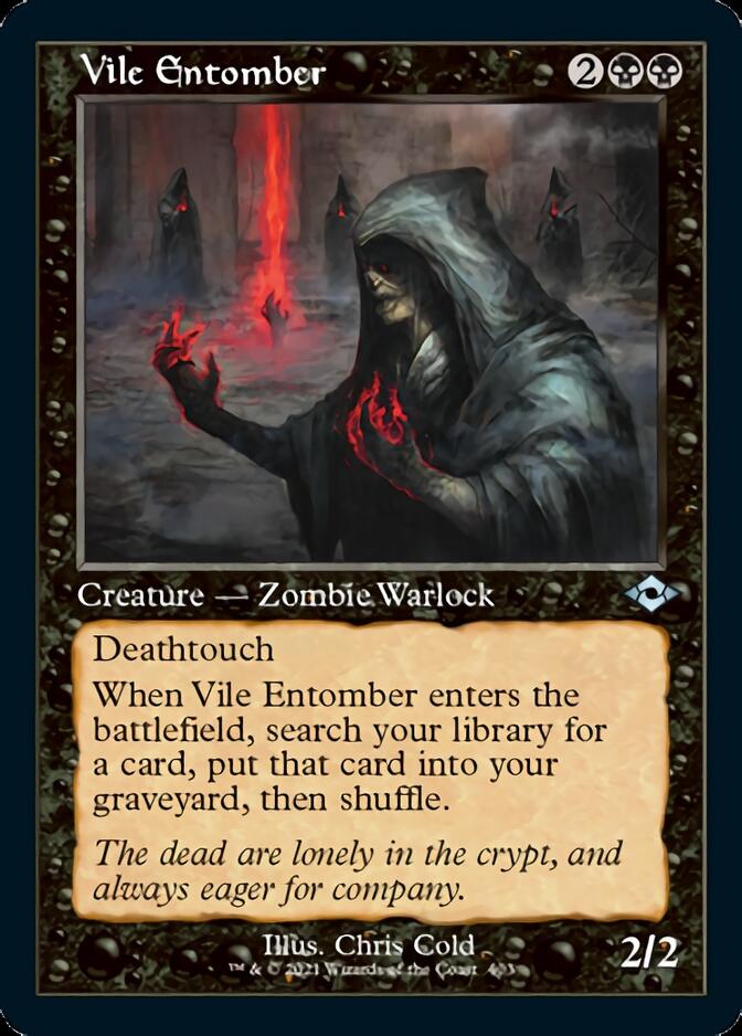 Vile Entomber (Retro Foil Etched) [Modern Horizons 2] | The Clever Kobold