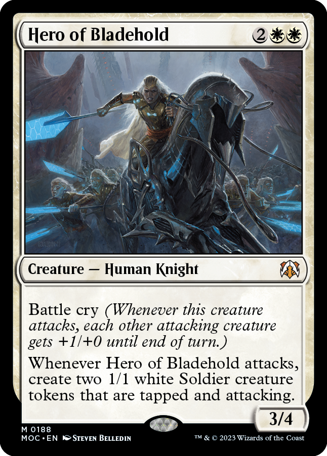 Hero of Bladehold [March of the Machine Commander] | The Clever Kobold