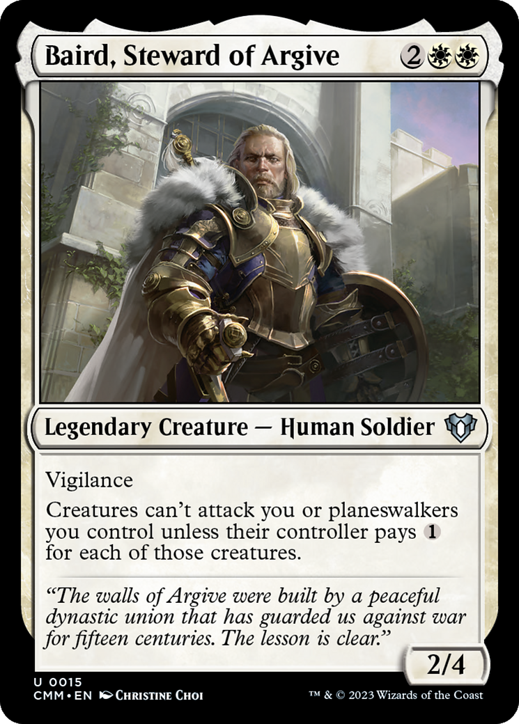 Baird, Steward of Argive [Commander Masters] | The Clever Kobold