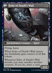 Tribute to Horobi // Echo of Death's Wail [Kamigawa: Neon Dynasty] | The Clever Kobold