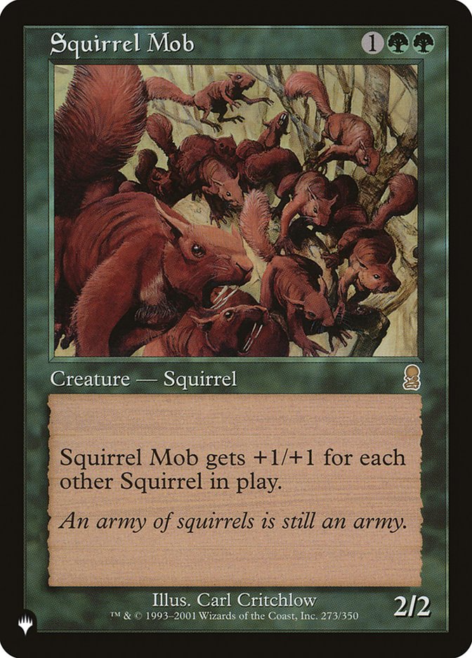 Squirrel Mob [The List] | The Clever Kobold