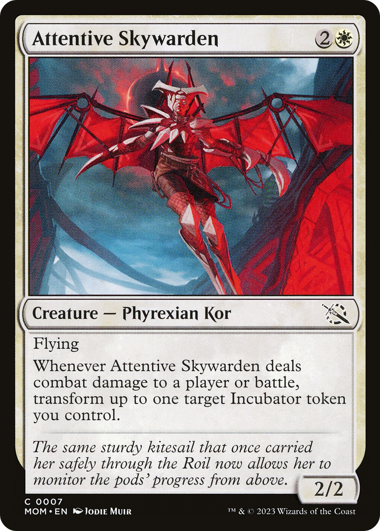 Attentive Skywarden [March of the Machine] | The Clever Kobold