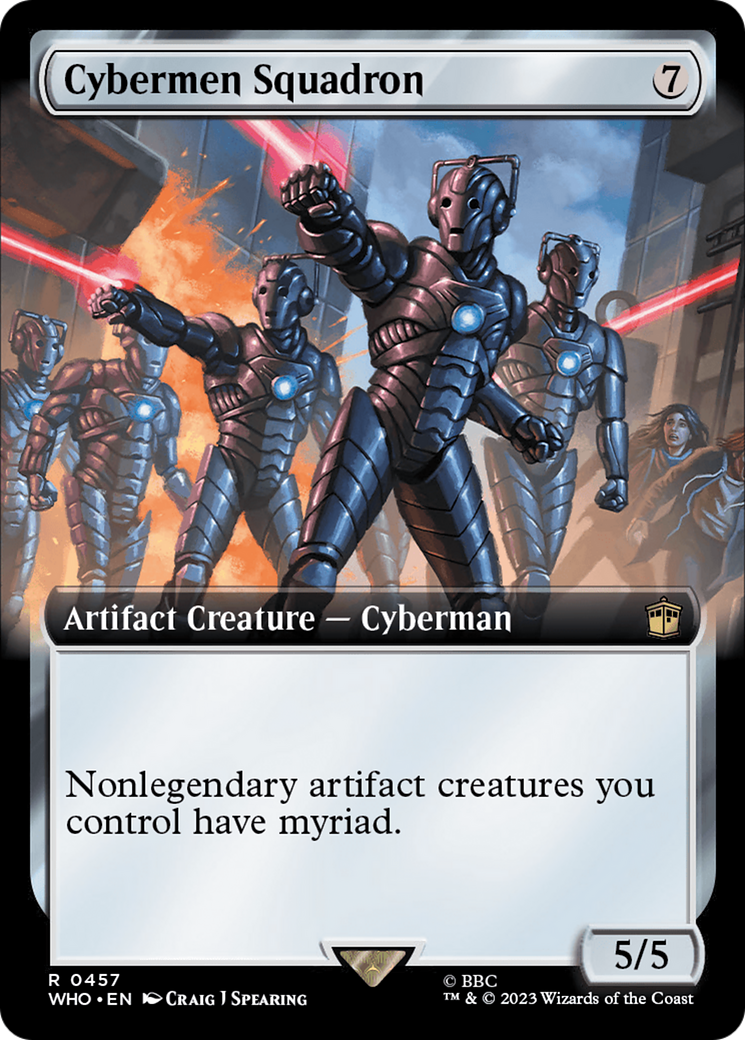 Cybermen Squadron (Extended Art) [Doctor Who] | The Clever Kobold