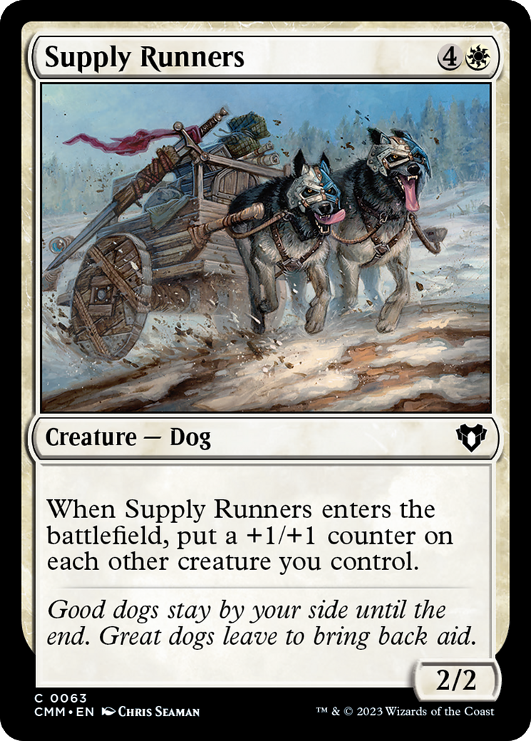 Supply Runners [Commander Masters] | The Clever Kobold