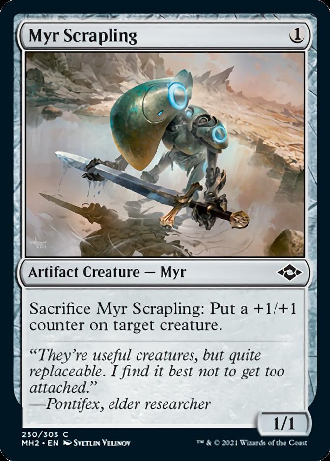 Myr Scrapling [Modern Horizons 2] | The Clever Kobold