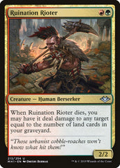 Ruination Rioter [Modern Horizons] | The Clever Kobold