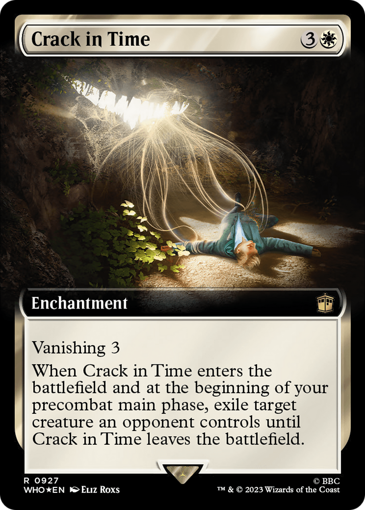 Crack in Time (Extended Art) (Surge Foil) [Doctor Who] | The Clever Kobold