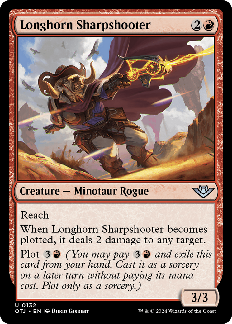 Longhorn Sharpshooter [Outlaws of Thunder Junction] | The Clever Kobold