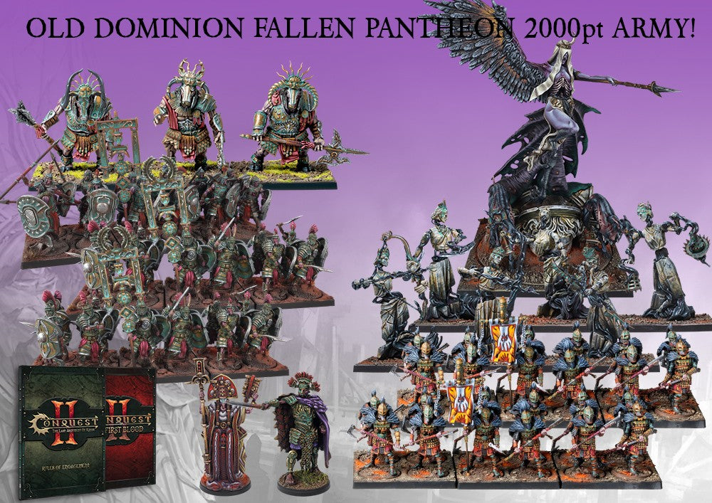 Fallen Pantheon 2000pt Army - The Old Dominion | The Clever Kobold