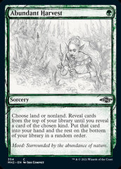 Abundant Harvest (Sketch) [Modern Horizons 2] | The Clever Kobold