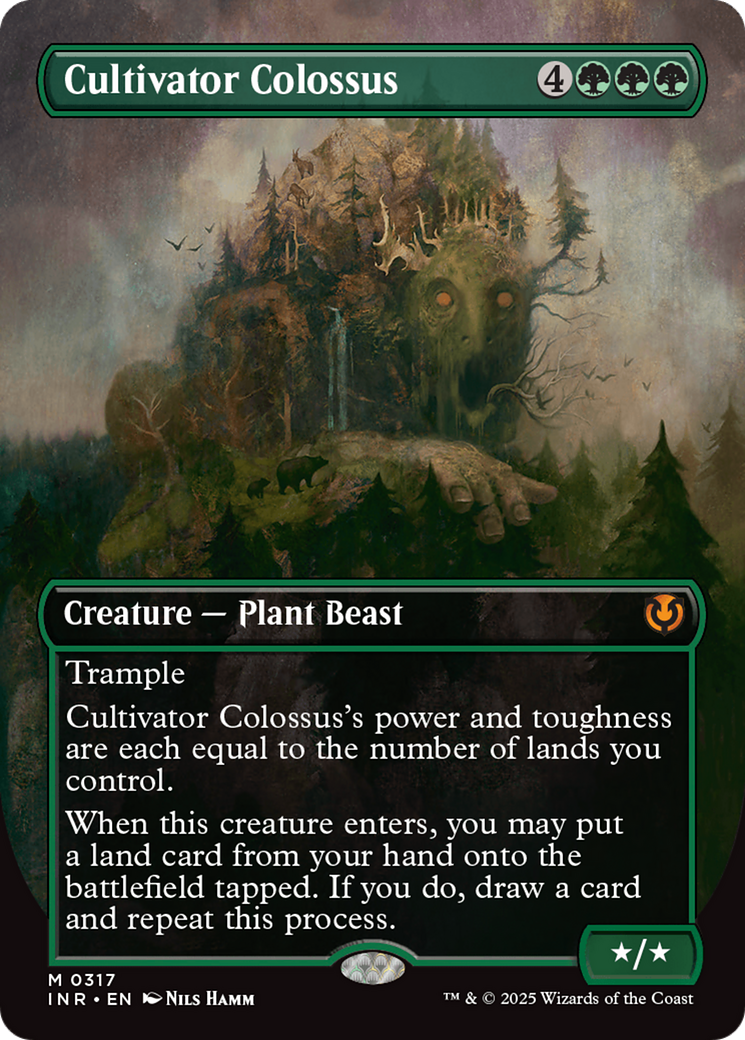 Cultivator Colossus (Borderless) [Innistrad Remastered] | The Clever Kobold