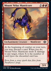 Mount Velus Manticore [Modern Horizons 2] | The Clever Kobold