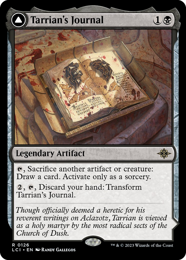 Tarrian's Journal // The Tomb of Aclazotz [The Lost Caverns of Ixalan] | The Clever Kobold