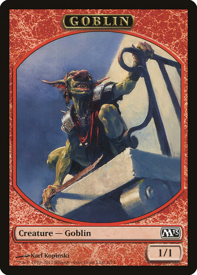 Goblin Token [Magic 2013 Tokens] | The Clever Kobold