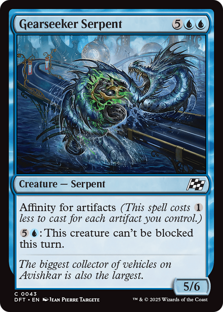 Gearseeker Serpent [Aetherdrift] | The Clever Kobold