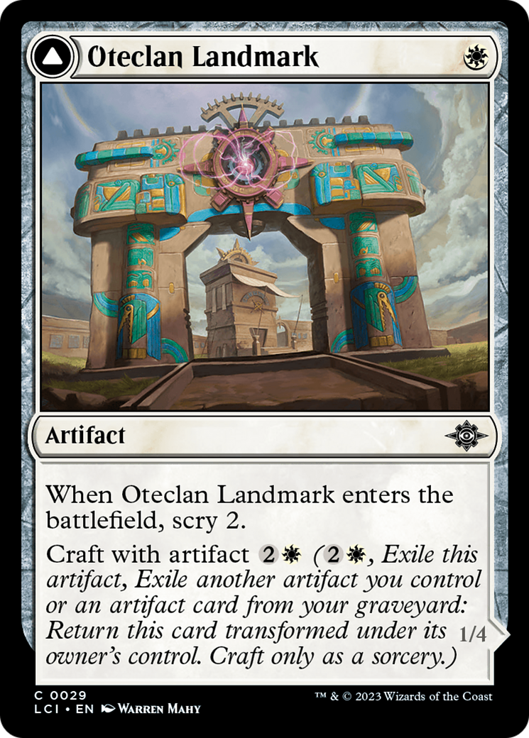 Oteclan Landmark [The Lost Caverns of Ixalan] | The Clever Kobold