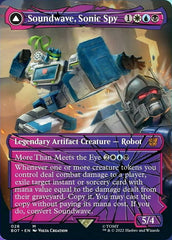 Soundwave, Sonic Spy // Soundwave, Superior Captain (Shattered Glass) [Transformers] | The Clever Kobold