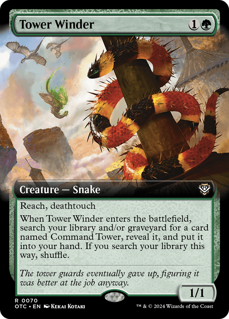 Tower Winder (Extended Art) [Outlaws of Thunder Junction Commander] | The Clever Kobold