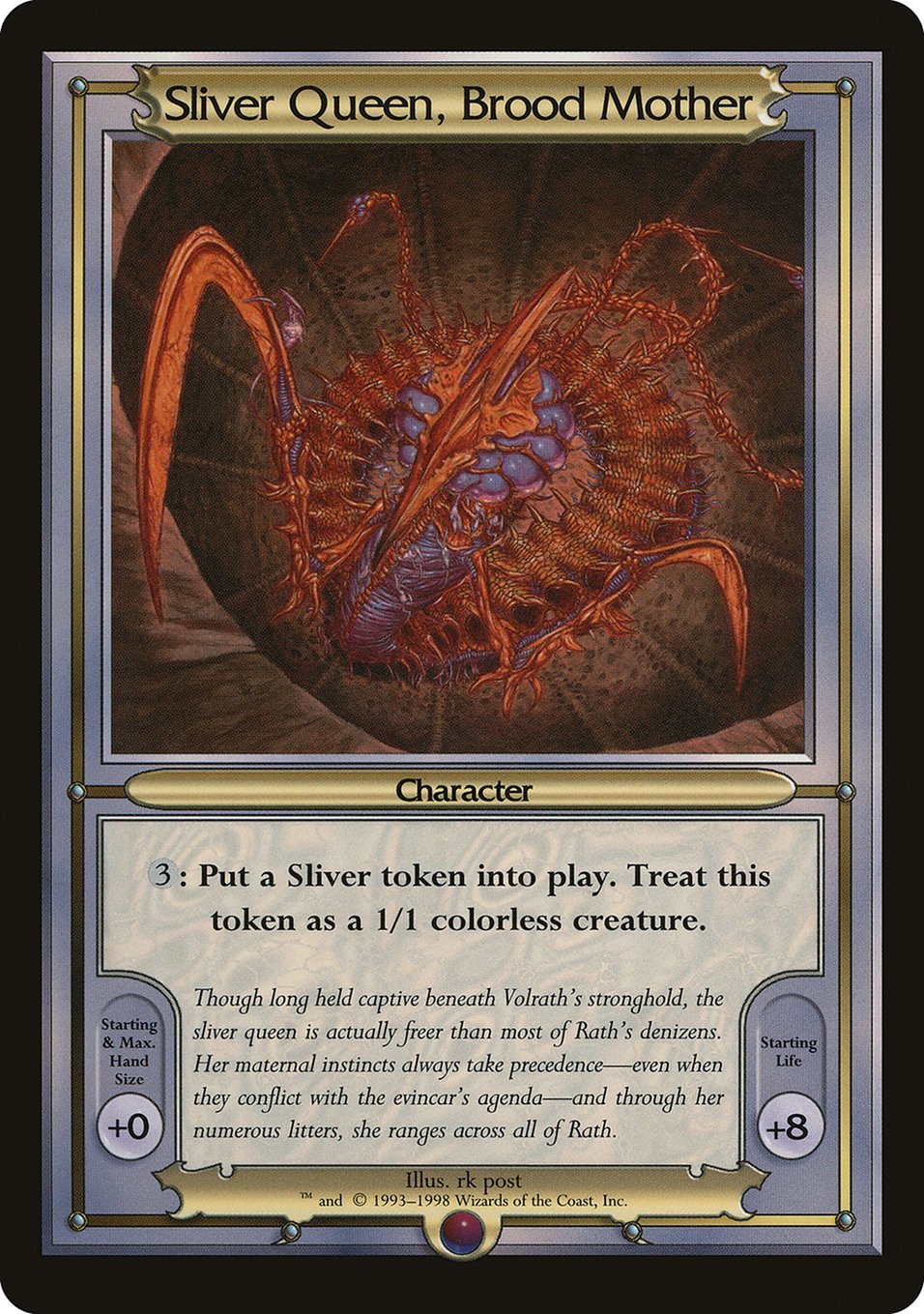 Sliver Queen, Brood Mother [Vanguard Series] | The Clever Kobold