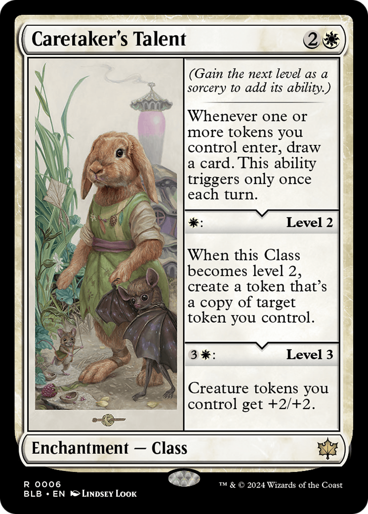 Caretaker's Talent [Bloomburrow] | The Clever Kobold