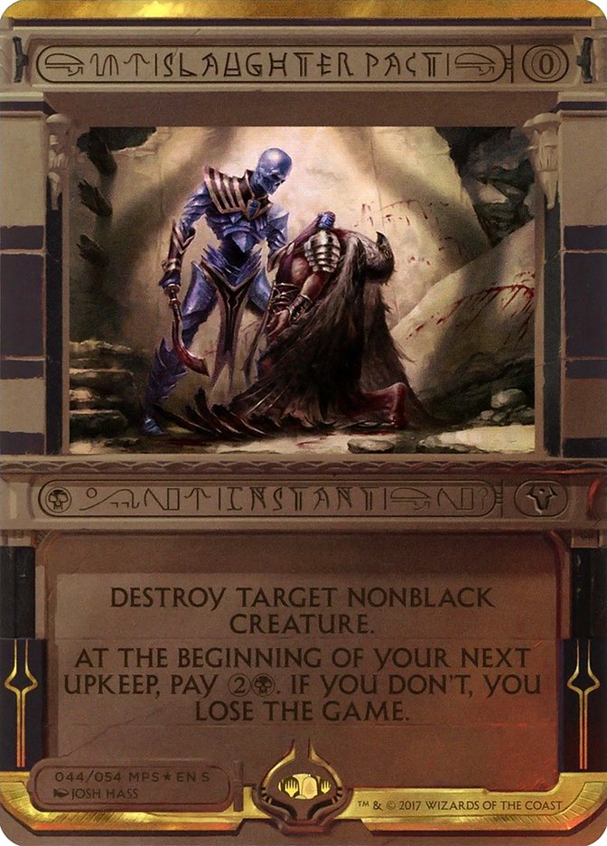 Slaughter Pact (Invocation) [Amonkhet Invocations] | The Clever Kobold