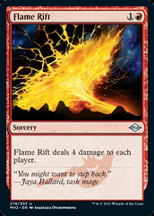 Flame Rift (Foil Etched) [Modern Horizons 2] | The Clever Kobold