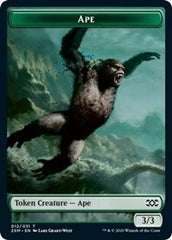 Ape // Beast Double-Sided Token [Double Masters Tokens] | The Clever Kobold