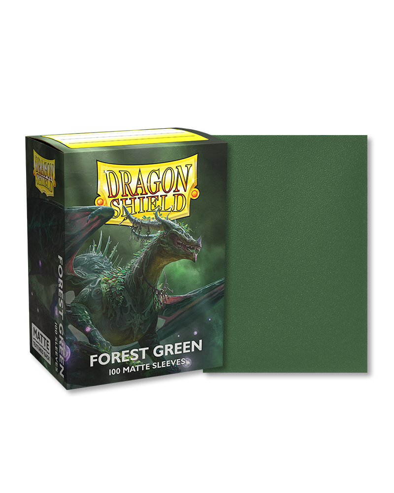 Forest Green - Matte Sleeves - Standard Size