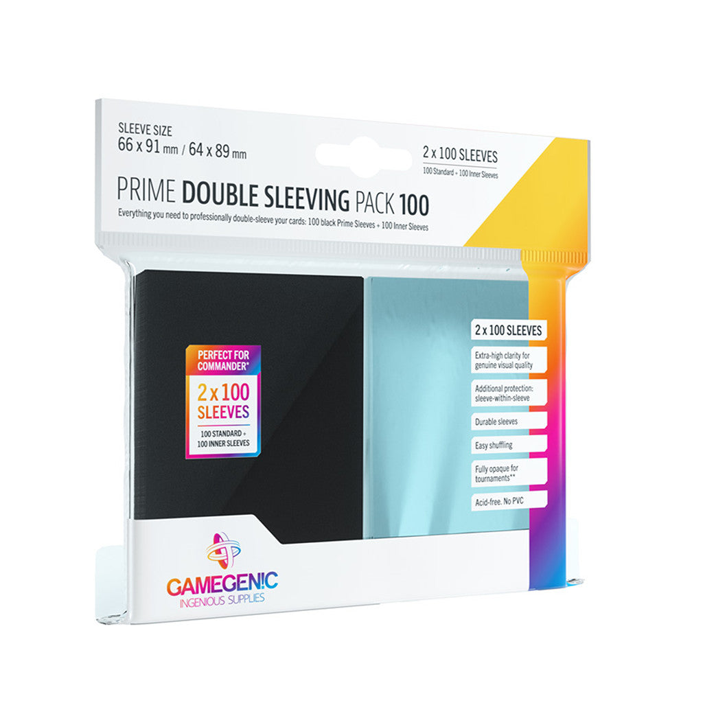 Prime Double Sleeving Pack 100ct | The Clever Kobold