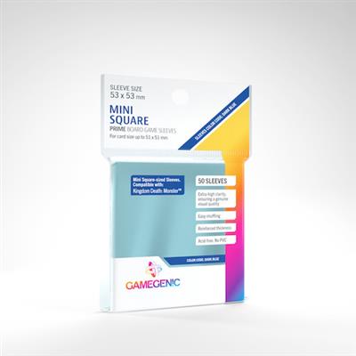 Prime Sleeves: Mini Square (53 X 53 MM)