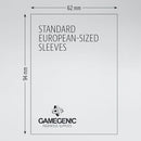 Prime Sleeves: Standard European (62 X 94 MM)