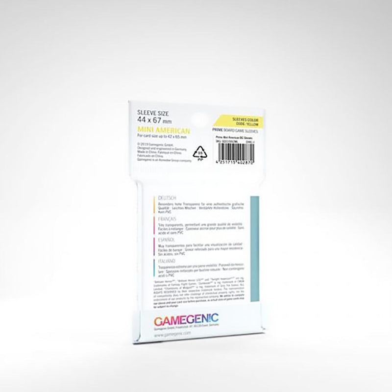 Prime Sleeves: Mini American (44 X 67 MM)