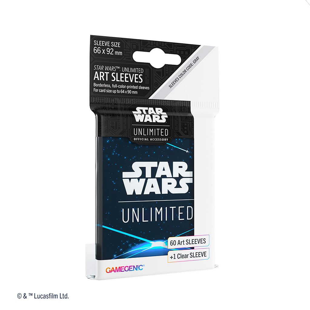 Star Wars: Unlimited - Art Sleeves - Card Back Blue
