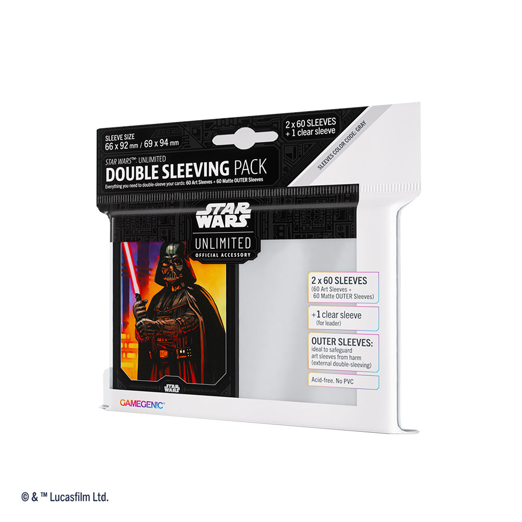 Darth Vader Double Sleeving Pack | The Clever Kobold