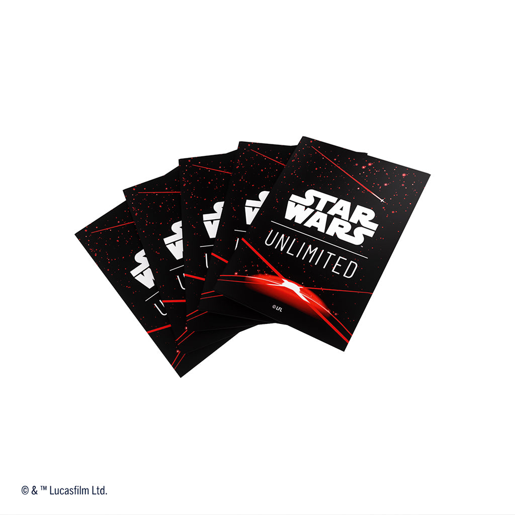 Star Wars: Unlimited - Double Sleeving Pack - Card Back Red