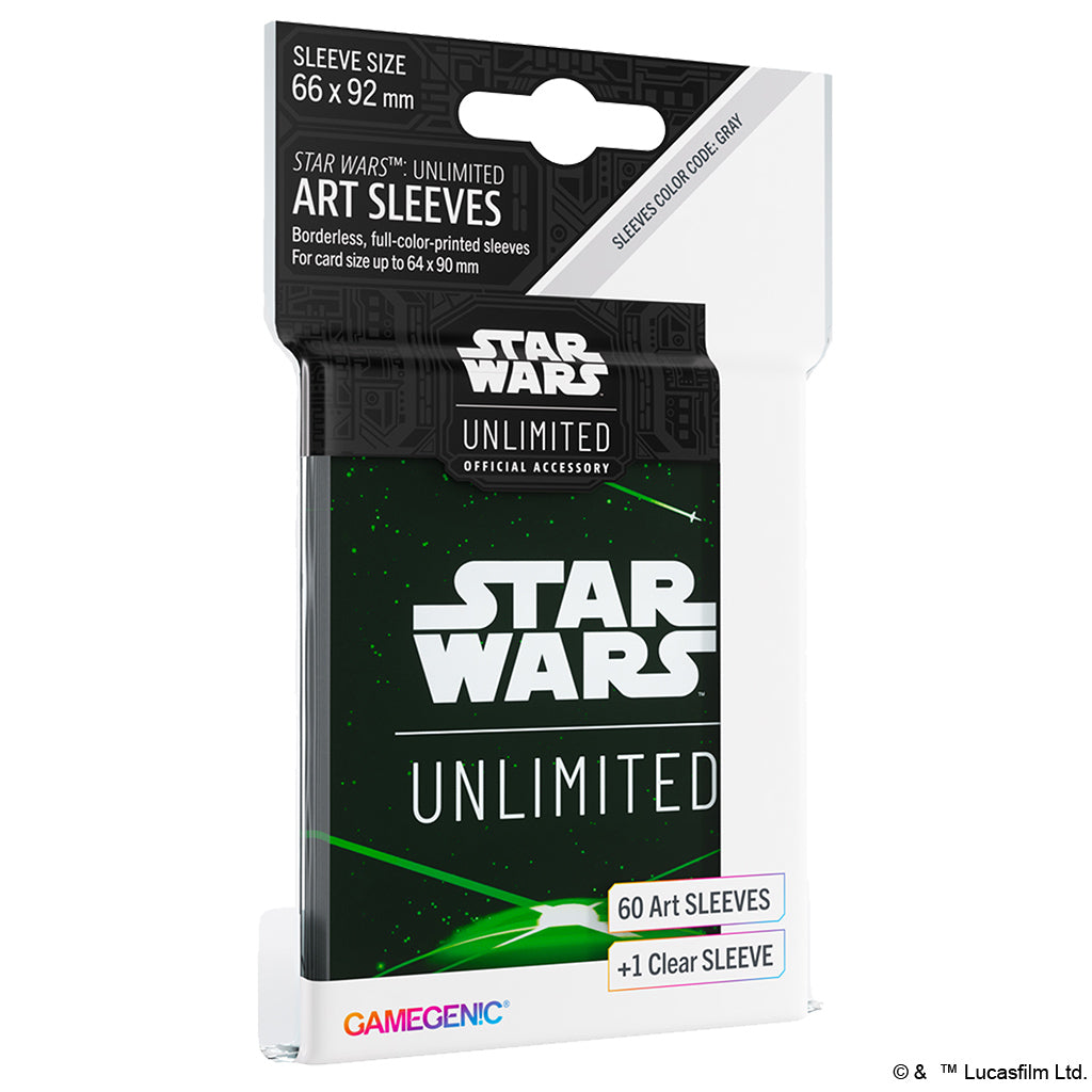 Star Wars: Unlimited - Art Sleeves - Card Back Green
