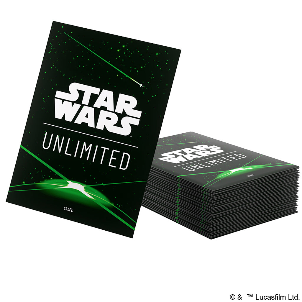 Star Wars: Unlimited - Art Sleeves - Card Back Green