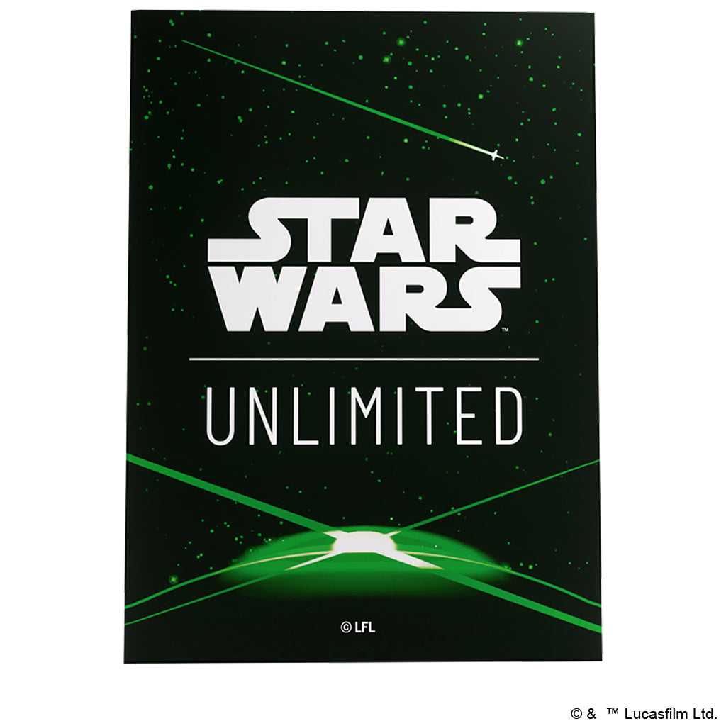 Star Wars: Unlimited - Art Sleeves - Card Back Green