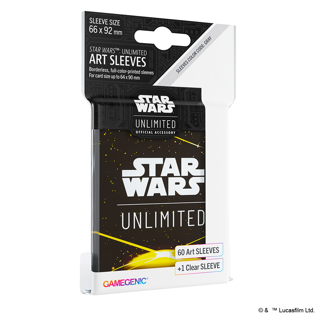 Star Wars: Unlimited - Art Sleeves - Card Back Yellow