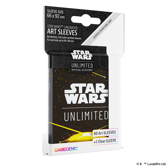 Star Wars: Unlimited - Art Sleeves - Card Back Yellow