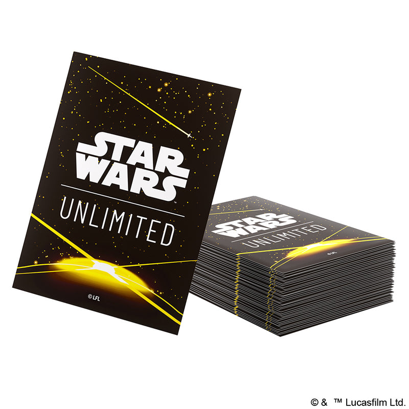 Star Wars: Unlimited - Art Sleeves - Card Back Yellow