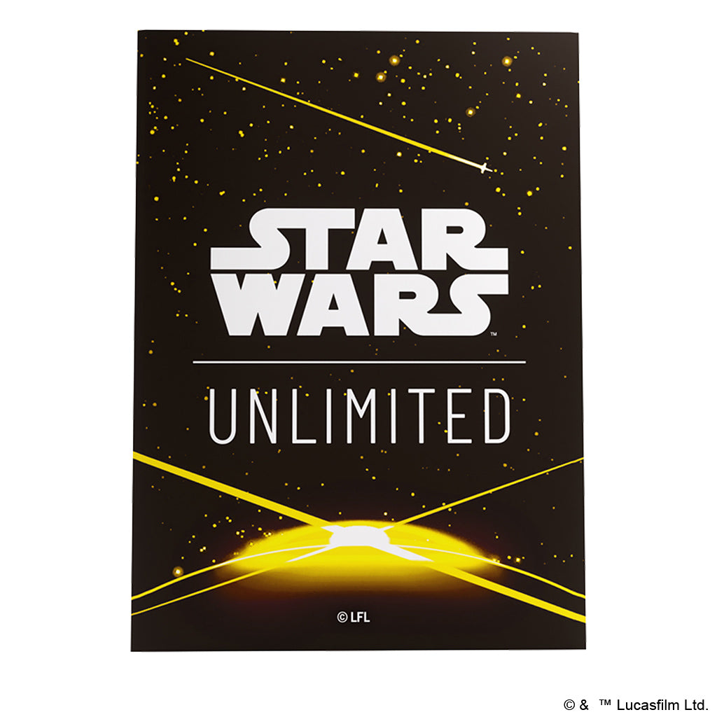 Star Wars: Unlimited - Art Sleeves - Card Back Yellow