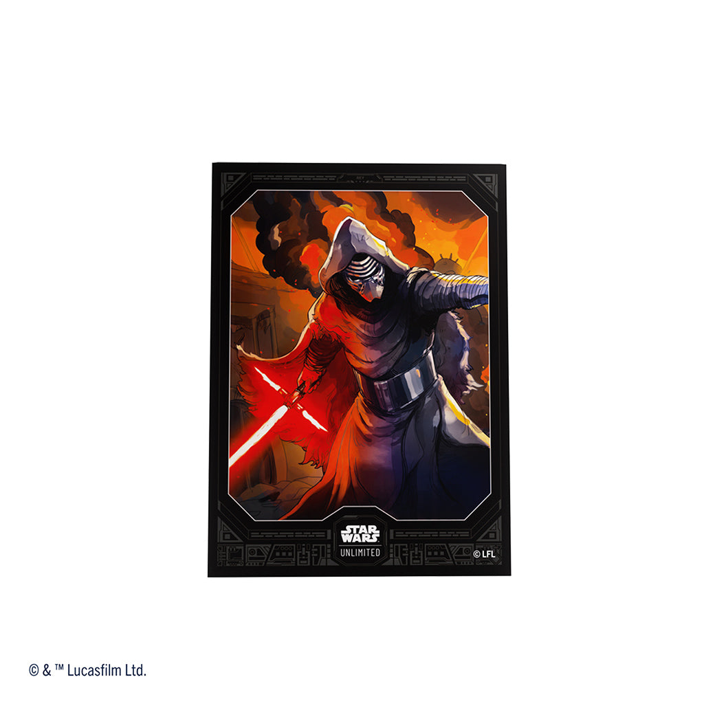 Star Wars: Unlimited Art Sleeves - Kylo Ren | The Clever Kobold