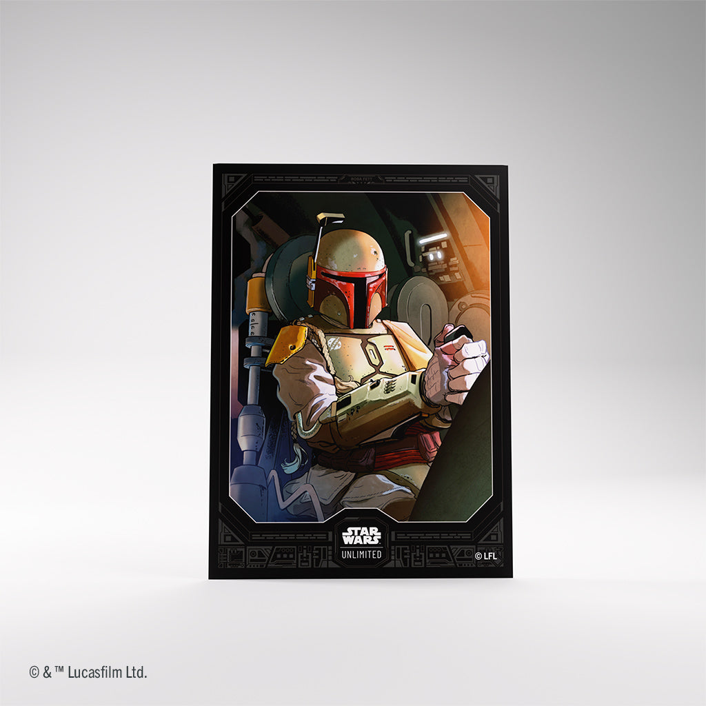 Star Wars: Unlimited Premium Art Sleeve Boba Fett | The Clever Kobold