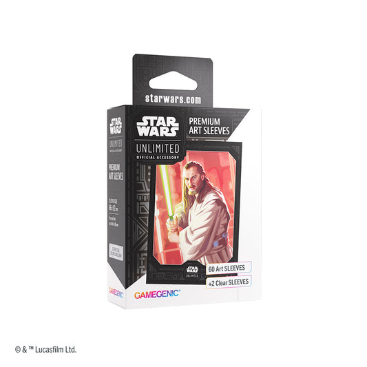 Star Wars: Unlimited Premium Art Sleeve - Qui-Gon Jinn